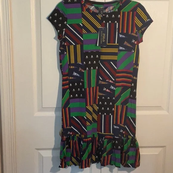 Ralph Lauren Dresses Ralph Lauren Green And Brown Casual